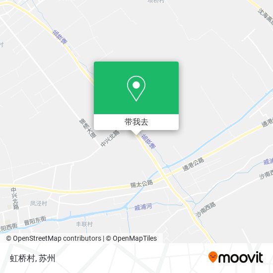 虹桥村地图
