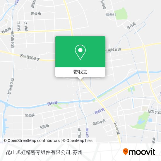 昆山旭虹精密零组件有限公司地图