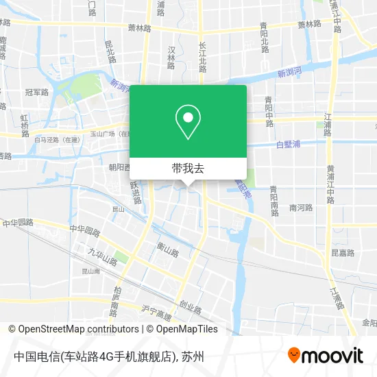 中国电信(车站路4G手机旗舰店)地图