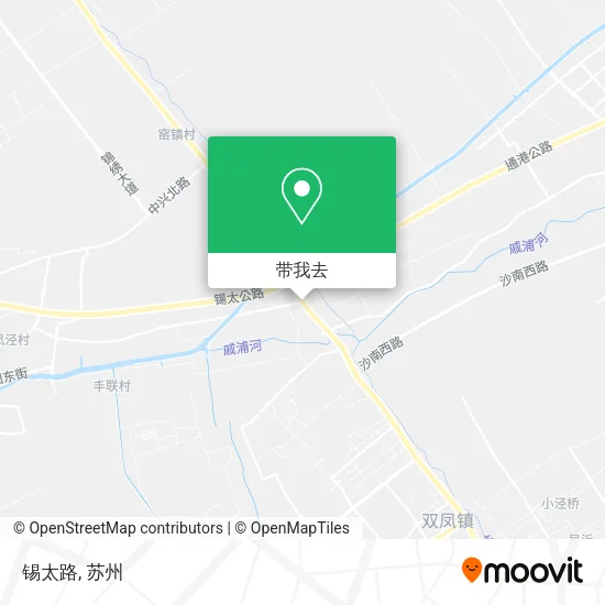 锡太路地图