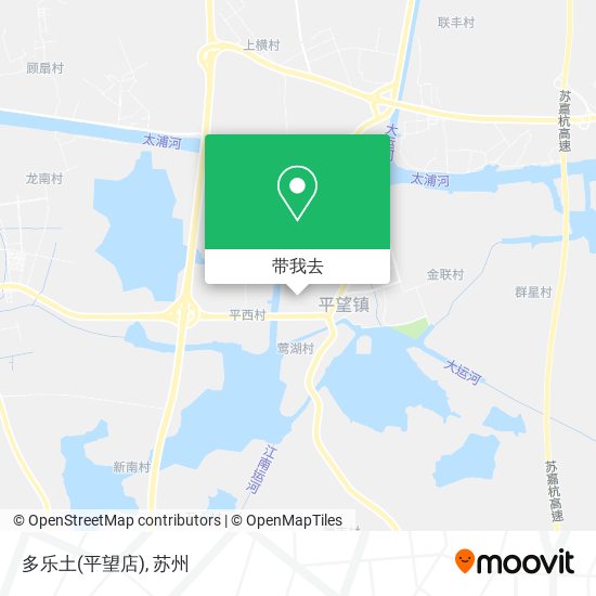 多乐土(平望店)地图
