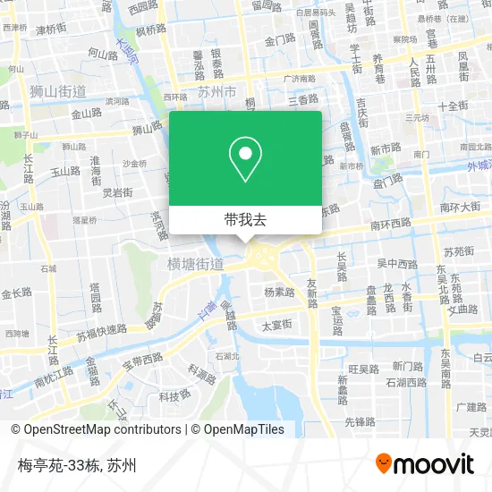 梅亭苑-33栋地图
