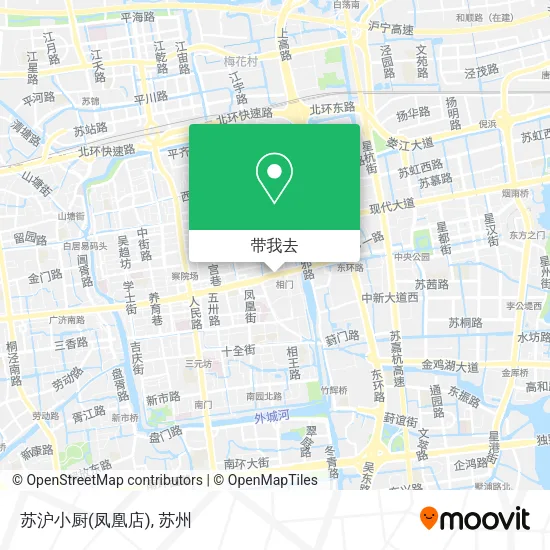 苏沪小厨(凤凰店)地图