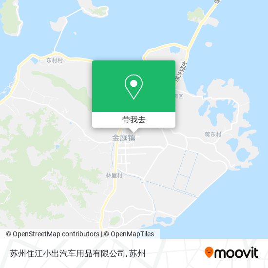 苏州住江小出汽车用品有限公司地图