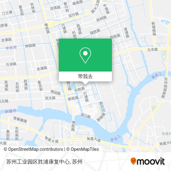 苏州工业园区胜浦康复中心地图