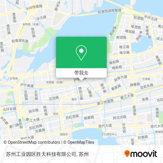 苏州工业园区胜天科技有限公司地图