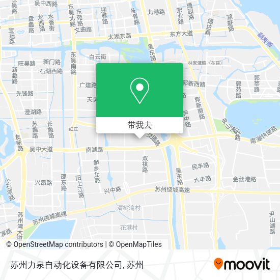 苏州力泉自动化设备有限公司地图