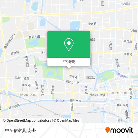 中至信家具地图