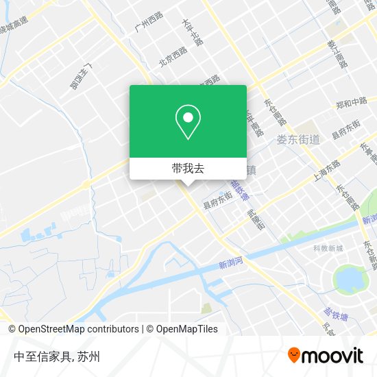 中至信家具地图