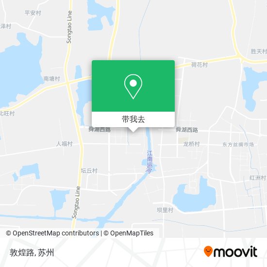 敦煌路地图