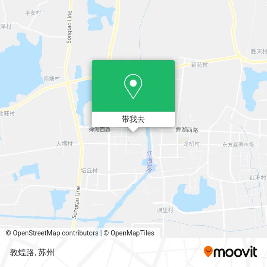 敦煌路地图