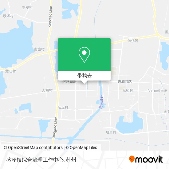 盛泽镇综合治理工作中心地图