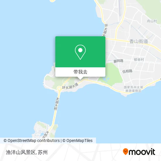 渔洋山风景区地图