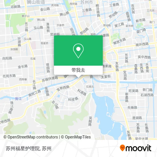 苏州福星护理院地图