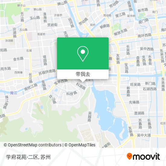 学府花苑-二区地图