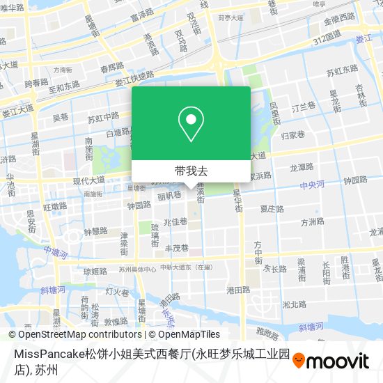 MissPancake松饼小姐美式西餐厅(永旺梦乐城工业园店)地图
