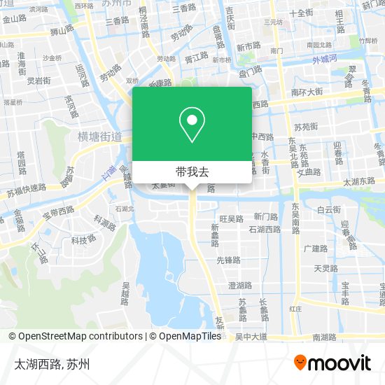太湖西路地图