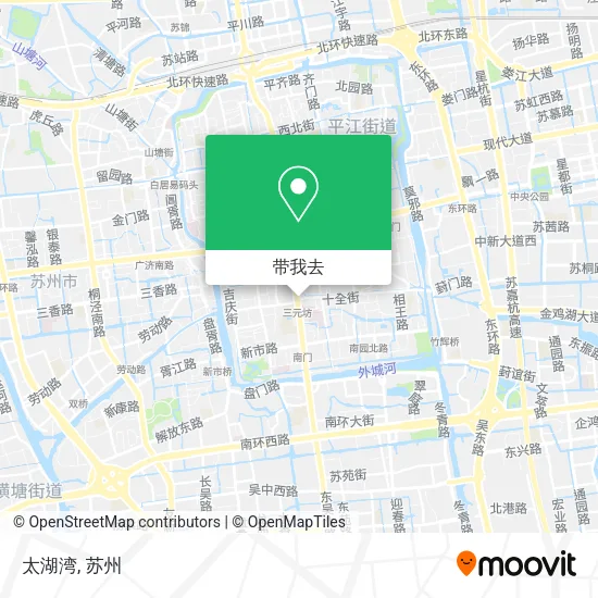太湖湾地图