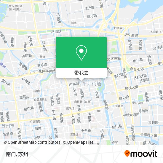 南门地图