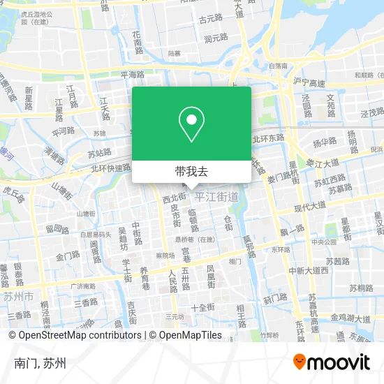 南门地图