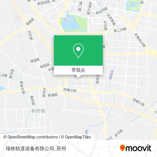瑞铁轨道设备有限公司地图