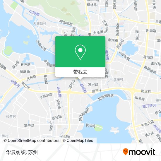 华晨纺织地图