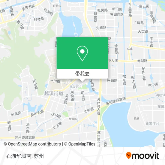 石湖华城南地图