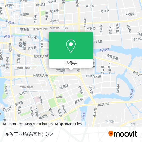 东景工业坊(东富路)地图