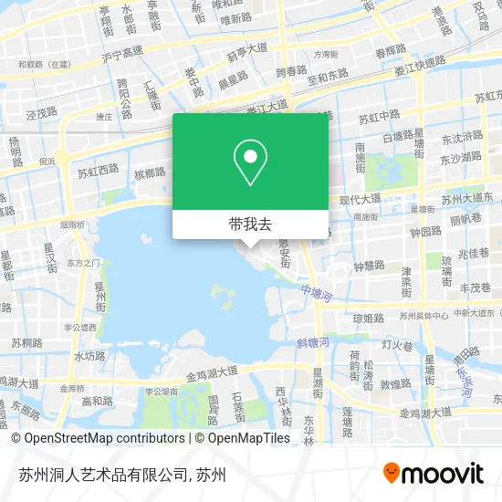 苏州洞人艺术品有限公司地图
