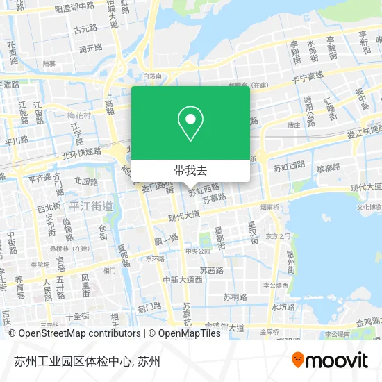 苏州工业园区体检中心地图