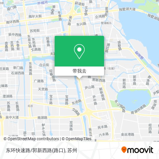 东环快速路/郭新西路(路口)地图