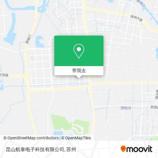 昆山航泰电子科技有限公司地图
