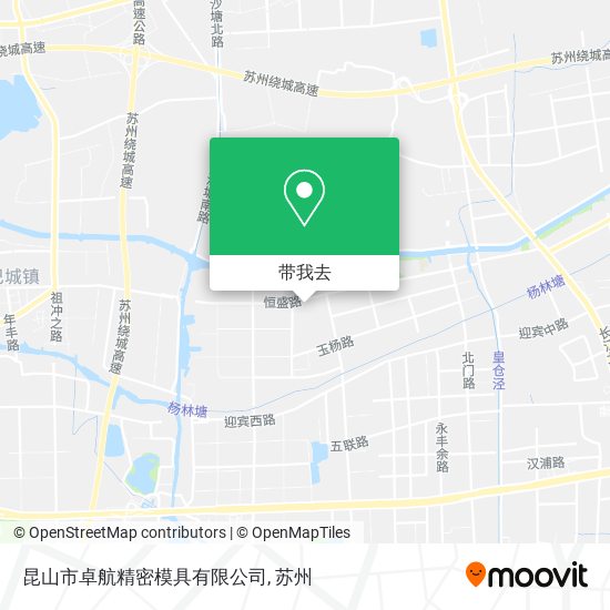 昆山市卓航精密模具有限公司地图