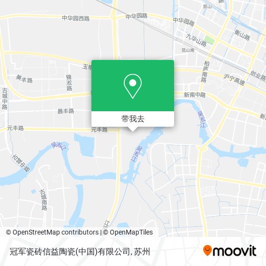 冠军瓷砖信益陶瓷(中国)有限公司地图