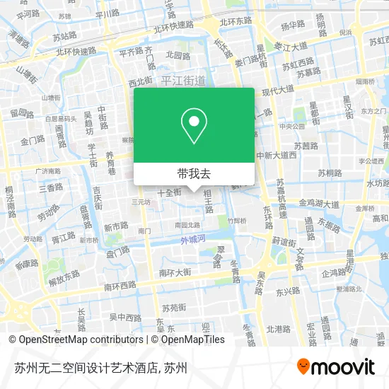 苏州无二空间设计艺术酒店地图