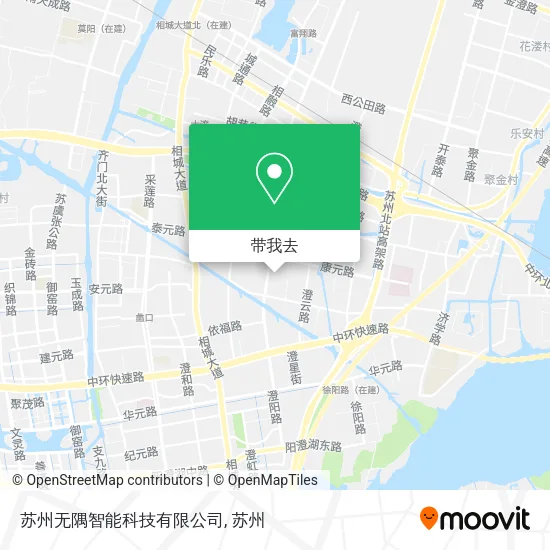 苏州无隅智能科技有限公司地图