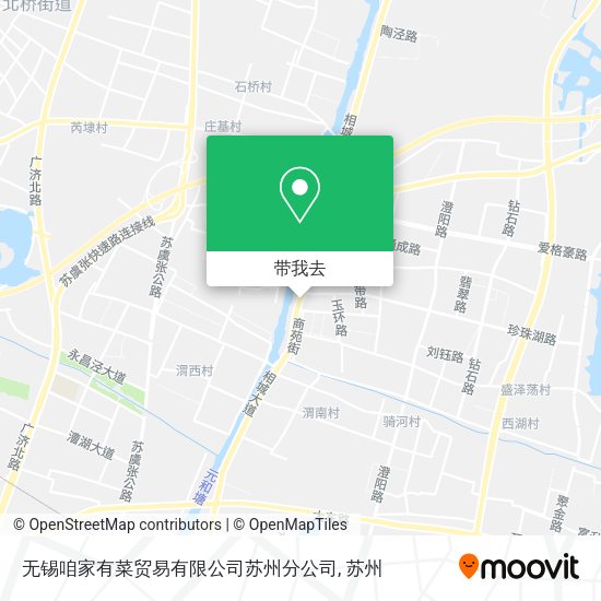无锡咱家有菜贸易有限公司苏州分公司地图