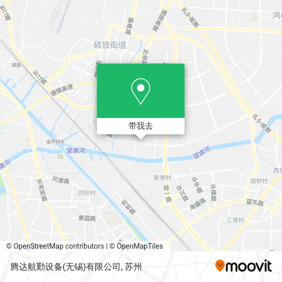 腾达航勤设备(无锡)有限公司地图