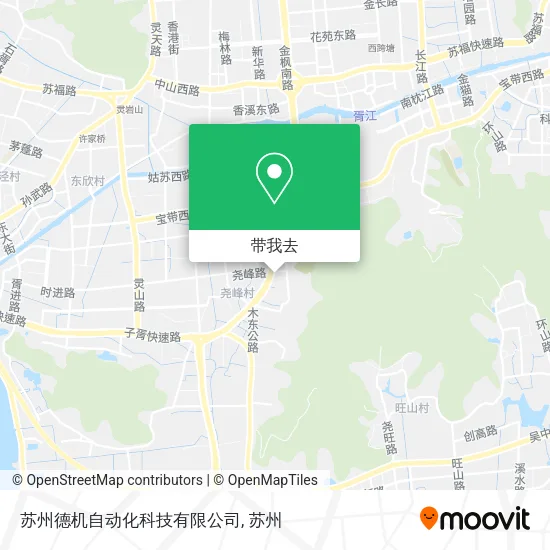 苏州德机自动化科技有限公司地图