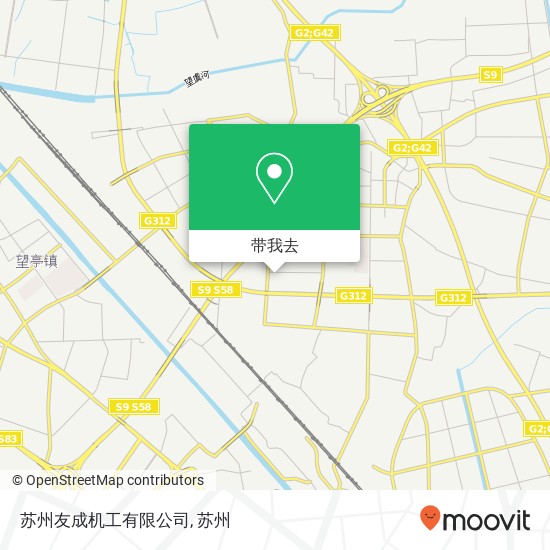 苏州友成机工有限公司地图