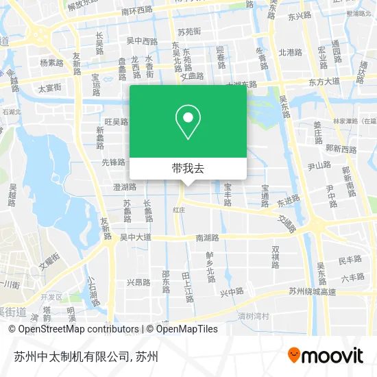 苏州中太制机有限公司地图