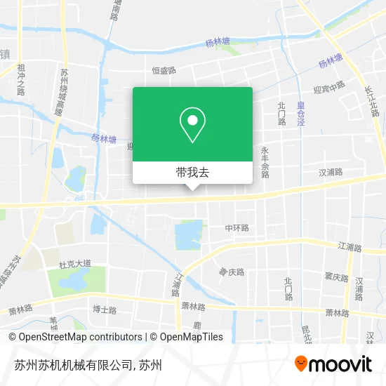 苏州苏机机械有限公司地图