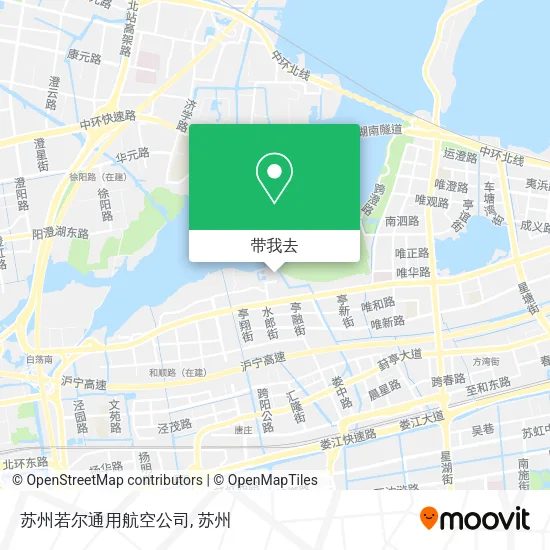 苏州若尔通用航空公司地图