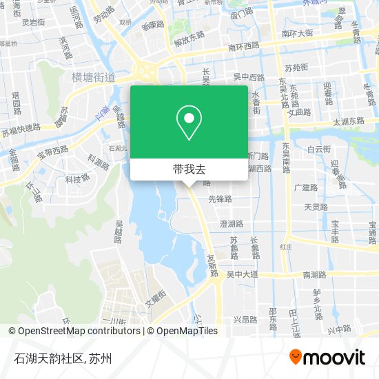 石湖天韵社区地图
