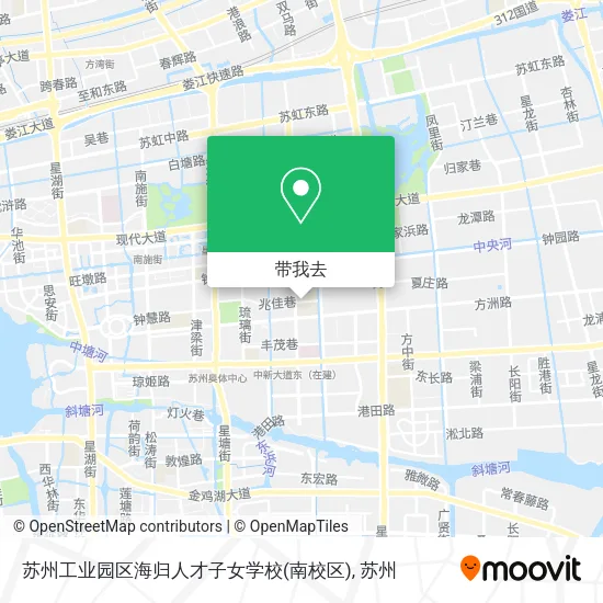 苏州工业园区海归人才子女学校(南校区)地图