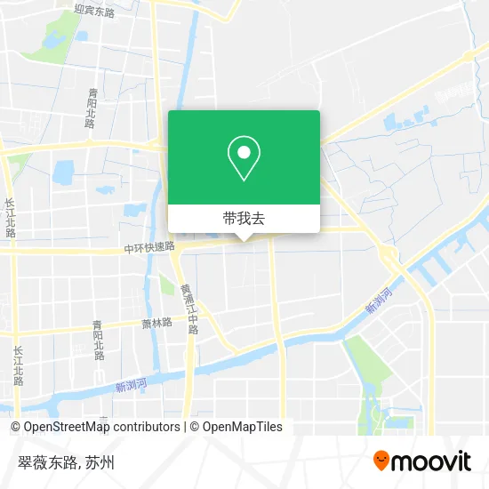 翠薇东路地图