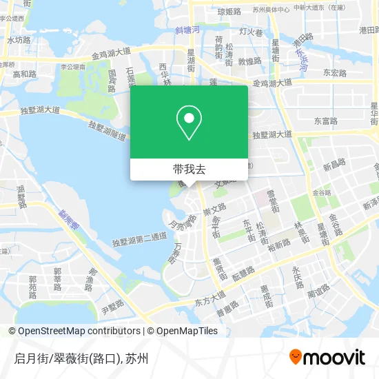 启月街/翠薇街(路口)地图