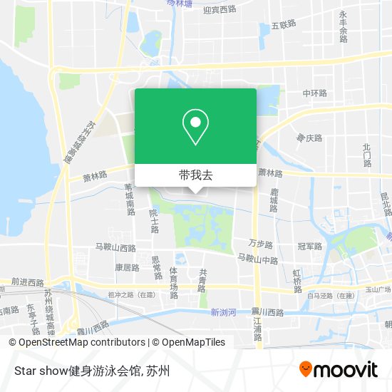 Star show健身游泳会馆地图