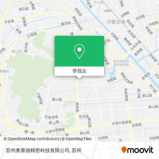 苏州奥塞德精密科技有限公司地图