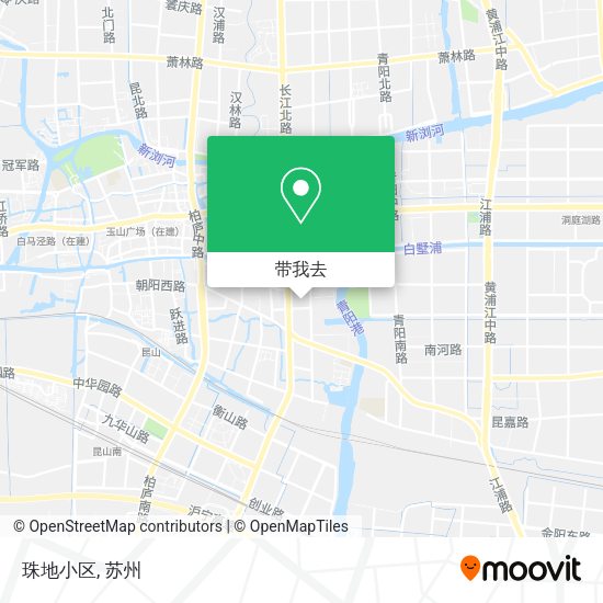 珠地小区地图